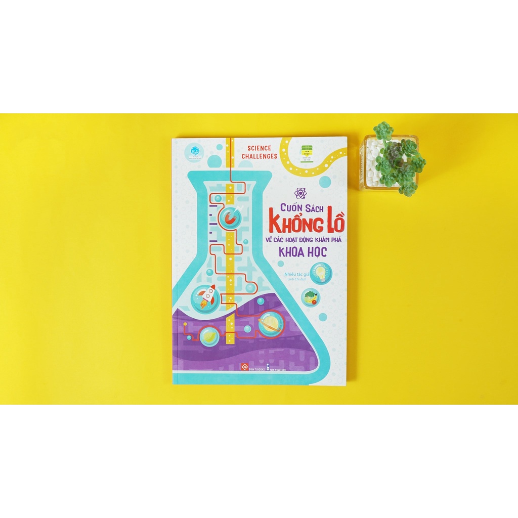 SÁCH - SCIENCE CHALLENGES - Cuốn sách khổng lồ về các hoạt động khám phá khoa học