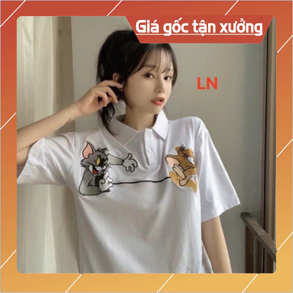 Áo polo mèo và chuột LN12