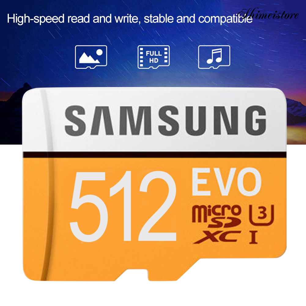 Thẻ Nhớ Micro Kỹ Thuật Số Shimei Samsung Evo 1t 512gb Tf