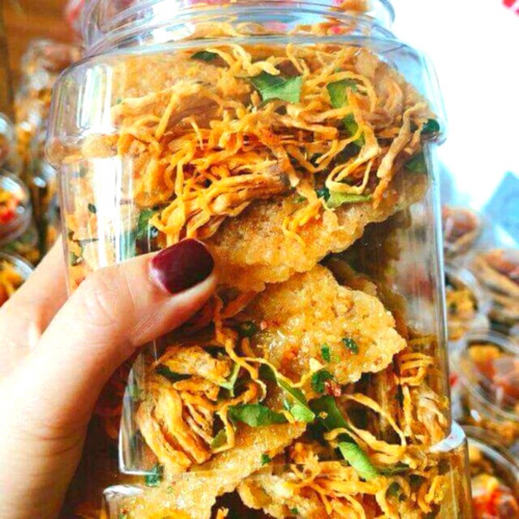 [Mã 267FMCGSALE giảm 8% đơn 500K] Cơm cháy lắc khô gà lá chanh khô gà bơ tỏi | BigBuy360 - bigbuy360.vn