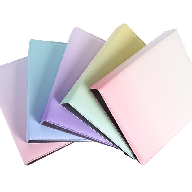 Binder A4 3 rings D - Binder Meet Gradient - Màu ombre - Sổ lưu trữ album ảnh/Sổ lưu trữ bo góc
