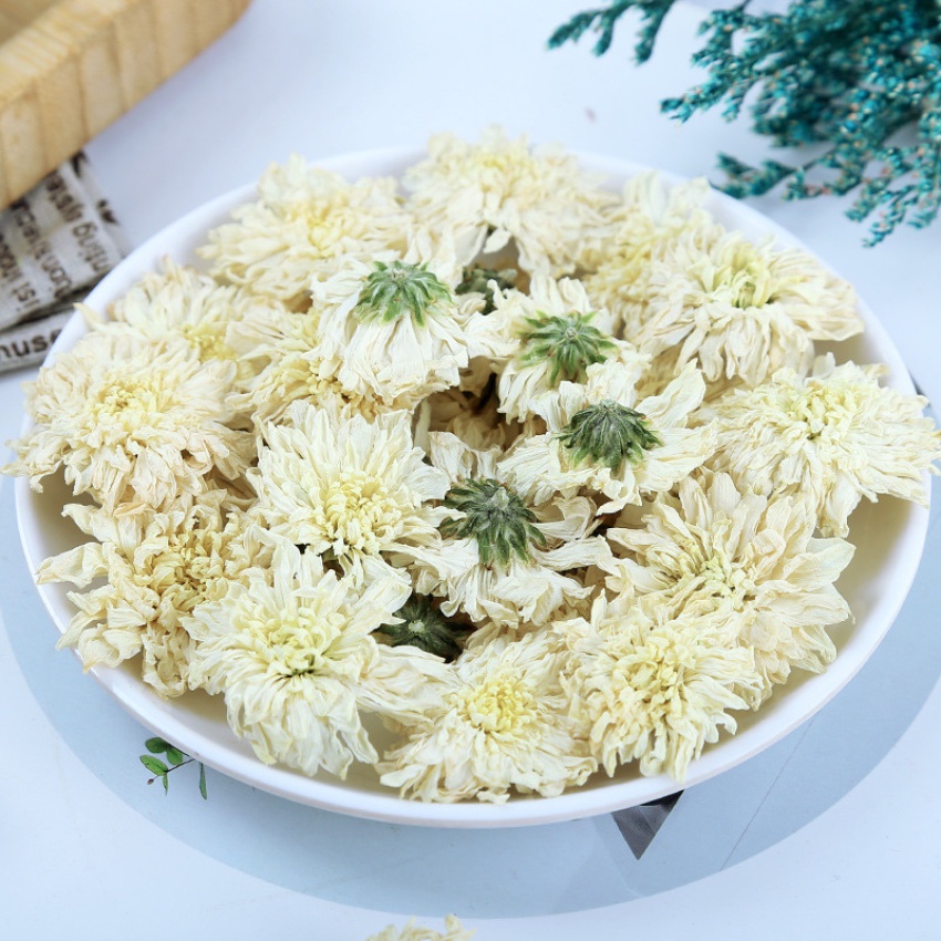 Trà Hoa Cúc Trắng (Bạch Cúc) 100gr Ngủ Ngon, Ổn định huyết áp, Giảm Stress, Thanh Nhiệt, Giải Độc