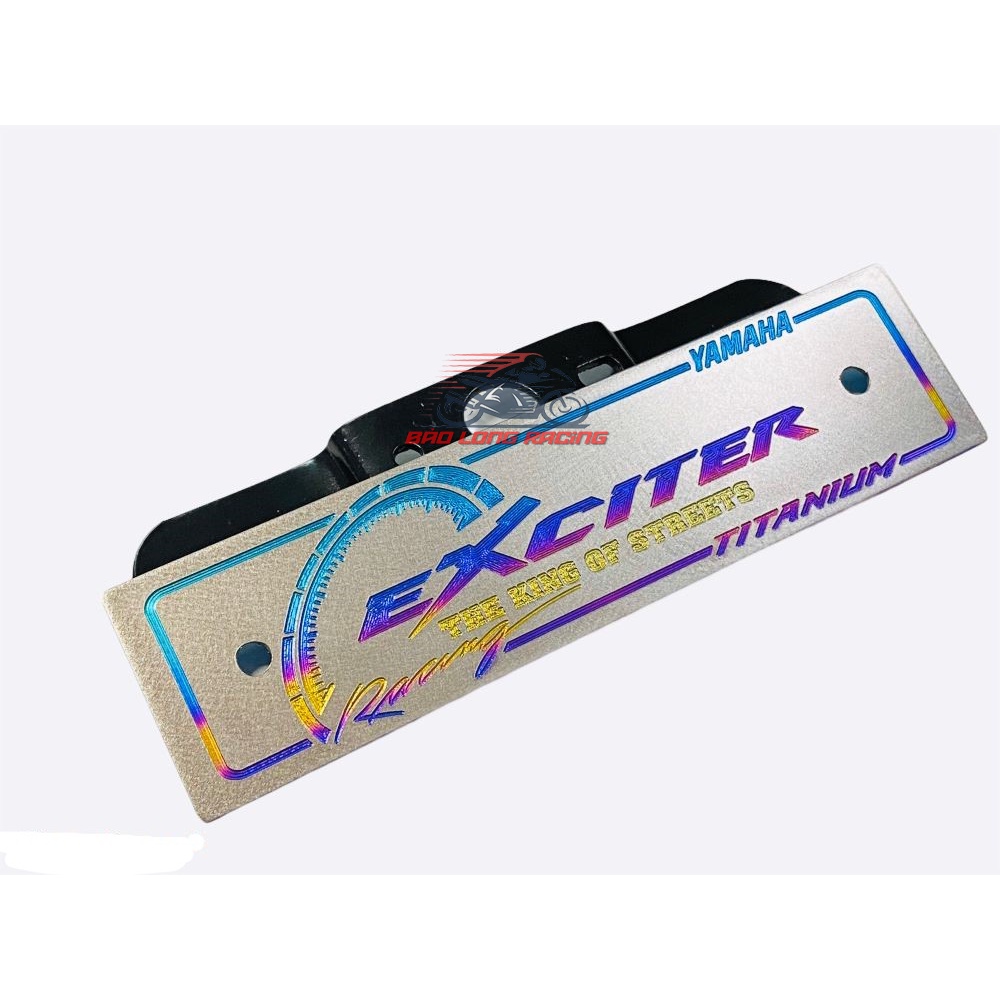 bảng tên TITATIUM điện phân dành cho Mx king, Exciter , Winner, Sonic ,Siruis,Wave, Dream..(100% titan)