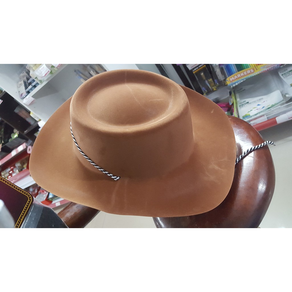 Mũ cowboy làm bằng lông thú mềm Halloween Uncle Bills UH00659
