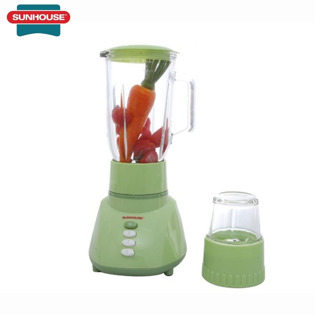 Máy xay sinh tố Sunhouse SHD-5112 , Công suất lớn xay đa năng đá , thịt , rau củ quả , tỏi ớt , ăn dặm cho bé chính hãng