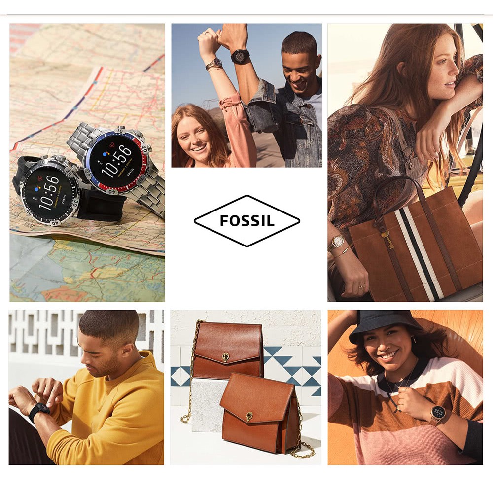 Túi đeo chéo nam Fossil Evan Messenger Bag SBG1161200 - nâu