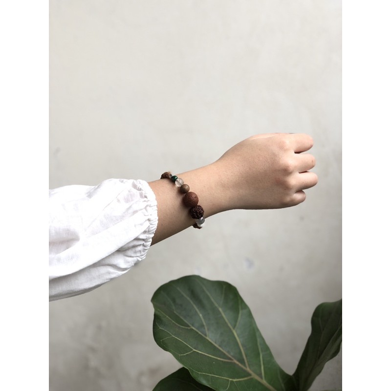 VÒNG TAY BỒ ĐỀ KIM CANG NEPAL NĂNG LƯỢNG BÌNH AN CÓ 1-0-2