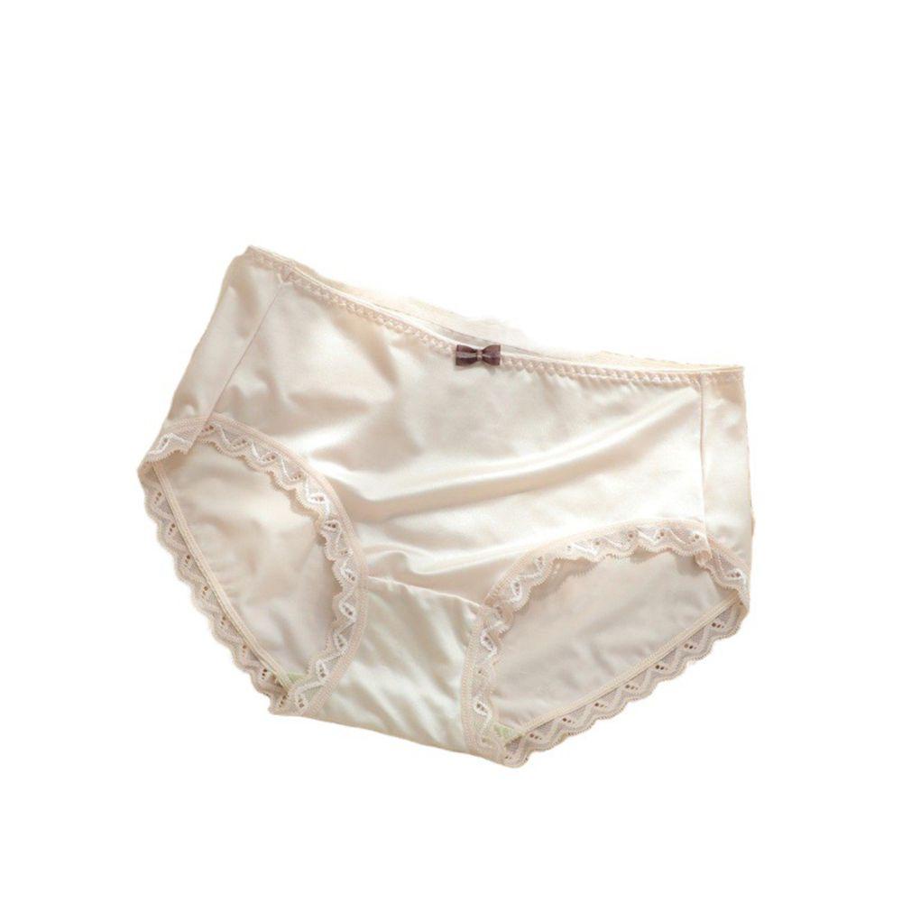 OCEANMAP Quần Lót Satin Cotton Màu Sắc Ngọt Ngào Quyến Rũ Cho Nữ