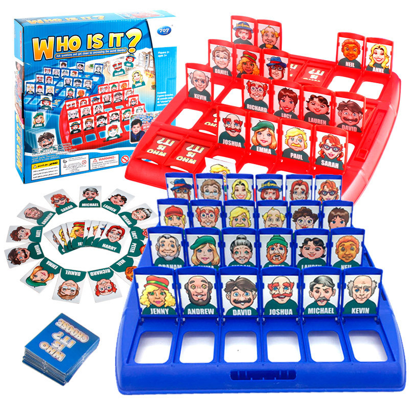 Bộ Trò Chơi Board Game Who Is It Cho Cả Gia Đình