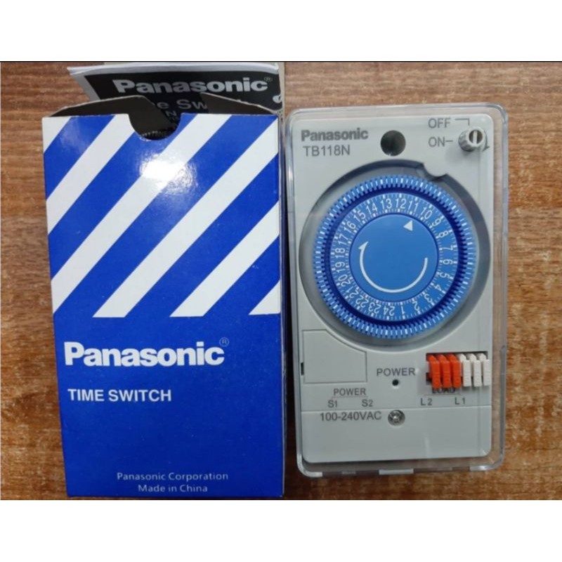 Rơ le thời gian thực - đồng hồ hẹn giờ - Timer hẹn giờ Panasonic TB118N TB118