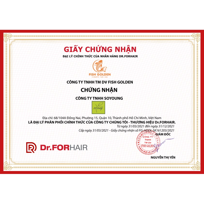 Sample Dầu Gội Ngăn Rụng Tóc Dr For Hair Folligen Plus Shampoo Relieving Hair Loss 10ml