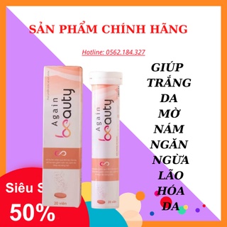 Viên Sủi Again Beauty 👍👍hỗ trợ làm chậm quá trình lão hóa da, làm giảm nám da và sạm da