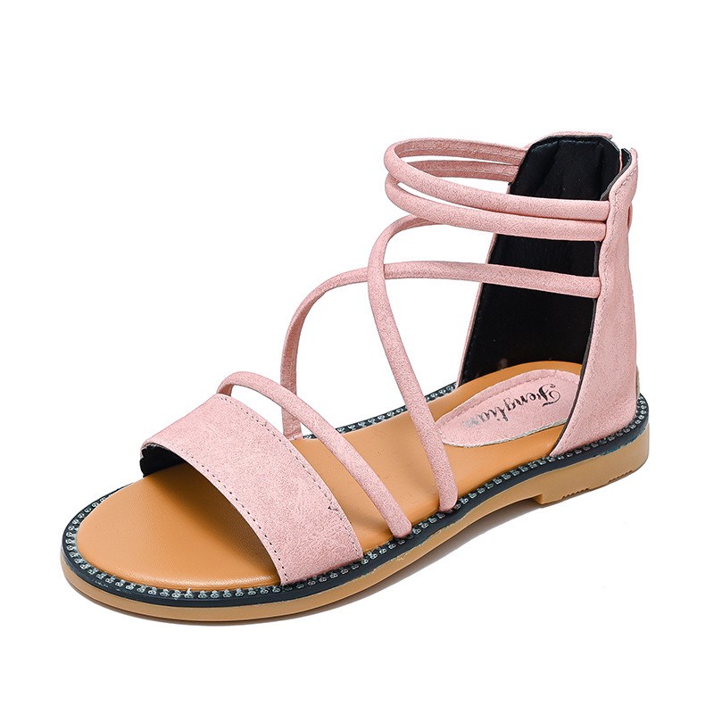 Sandal dép quai hậu chiến binh siêu đáng yêu cho bé gái 3-10 tuổi (B23)