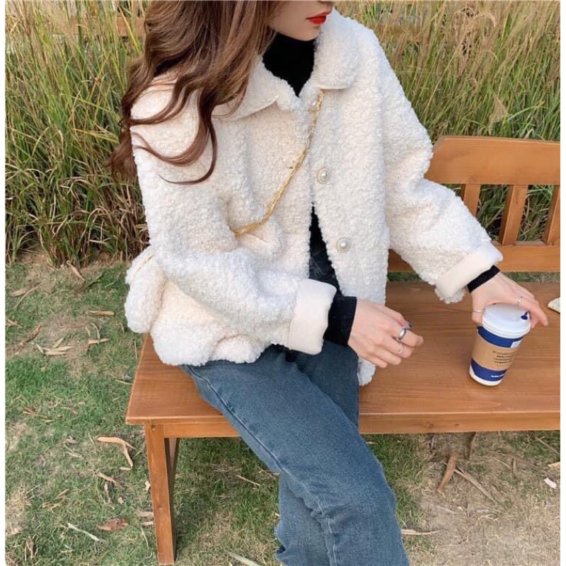  Áo khoác lông kèm túi | BigBuy360 - bigbuy360.vn