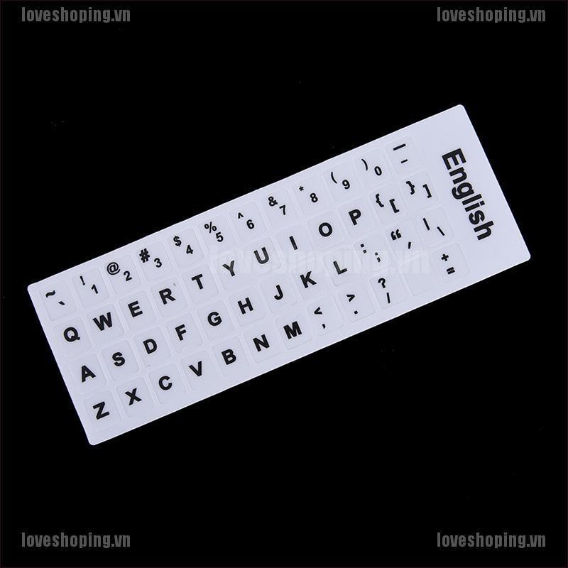 Đề can dùng dán trang trí bàn phím máy tính kiểu dáng đơn giản tiện dụng | BigBuy360 - bigbuy360.vn