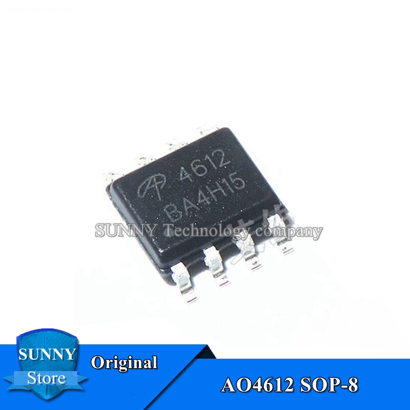 AO4612 4612 10 Cái SOP-8 SOP8 MOSFET -3.2A / -60V N + P kênh Mới pxb -3.2A / -60V N + P