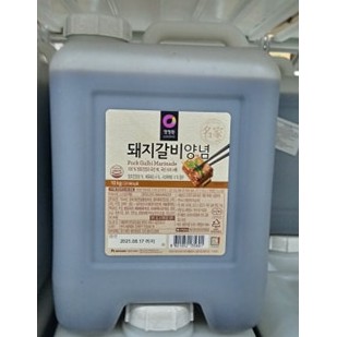 Sốt ướp sườn lợn nướng xào Hàn Quốc 10kg can to cho nhà hàng - 돼지갈비양념