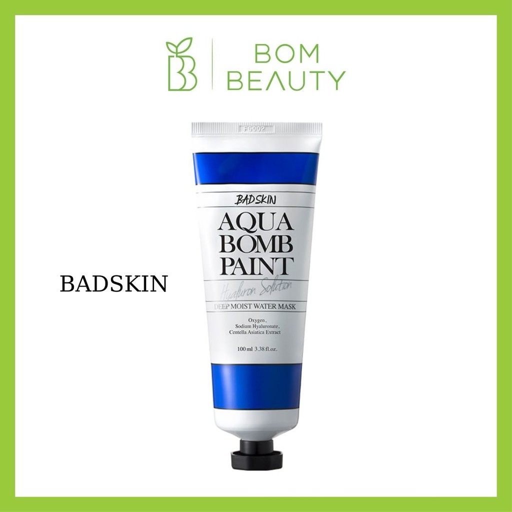 Gel dưỡng cấp ẩm làm dịu da BadSkin aqua Bomb Paint