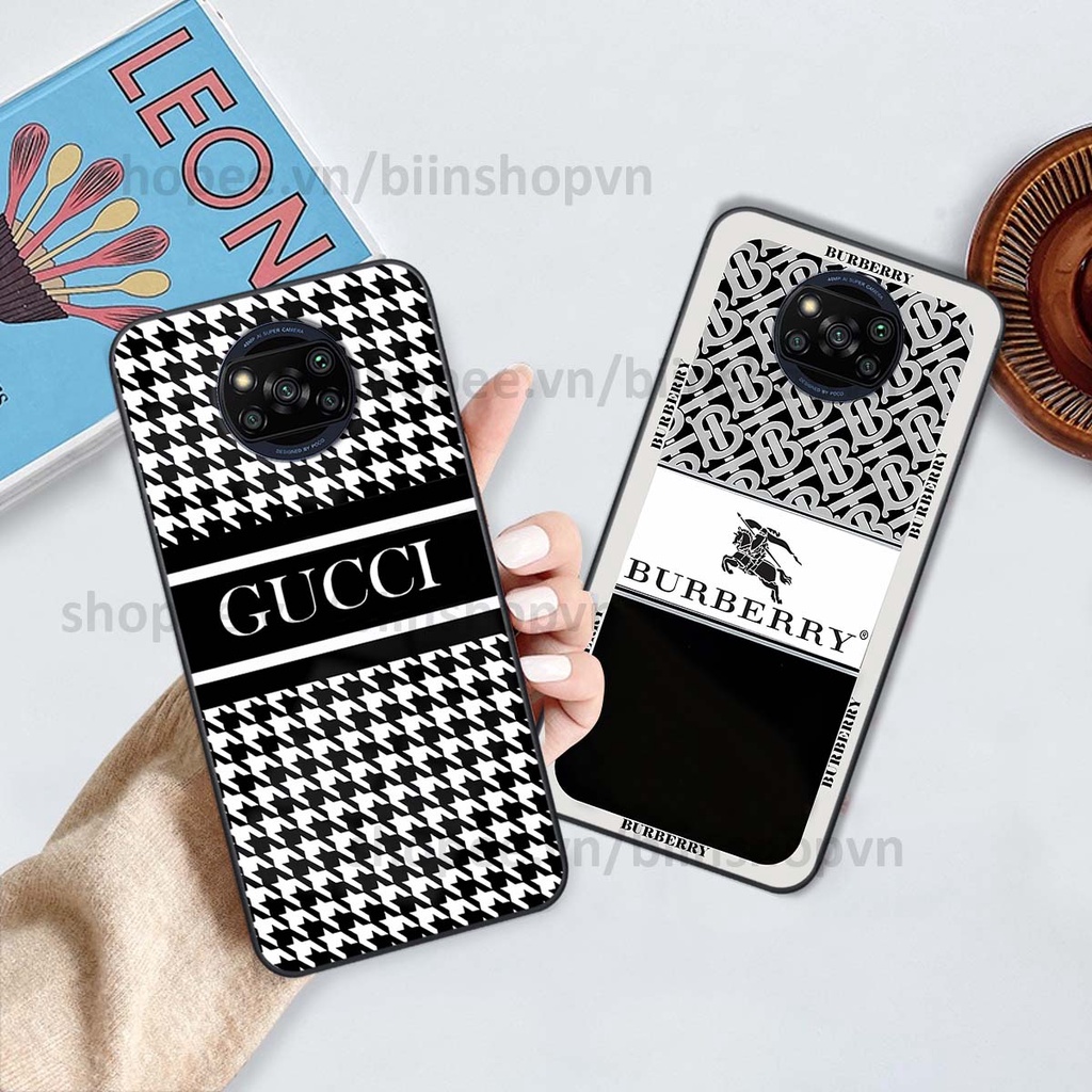Ốp Xiaomi Poco X3 / Poco X3 Pro in hình các thương hiệu nổi tiếng siêu đẹp, thời trang cá tính