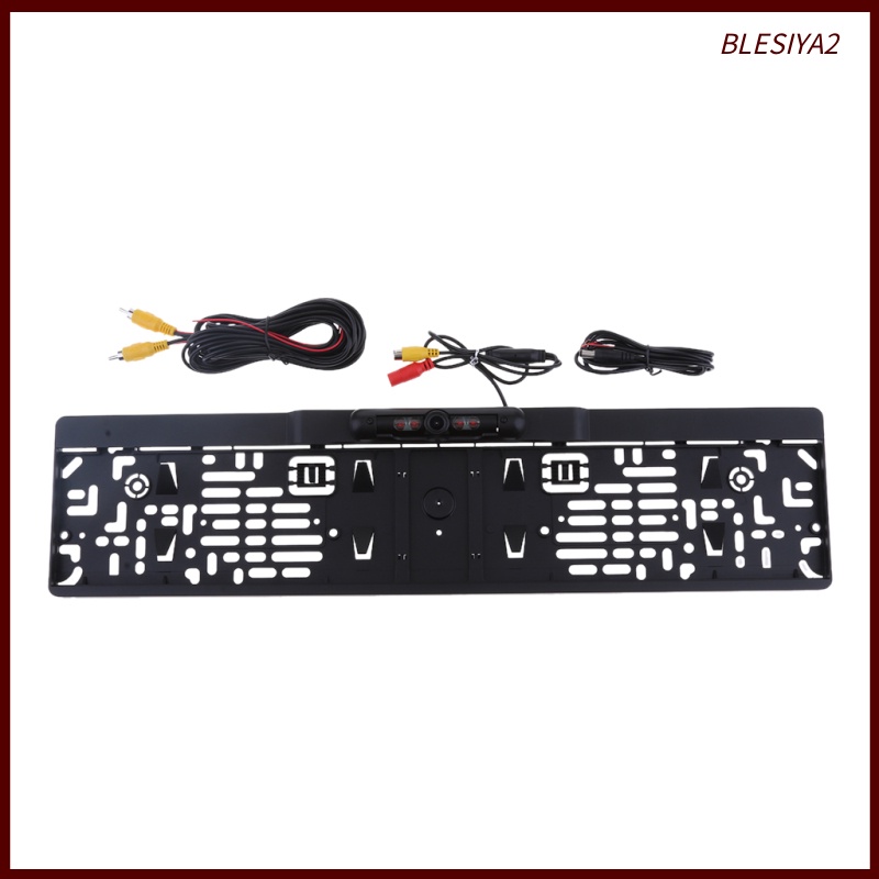 [BLESIYA2] 170 Rearview EU License Frame Backup Camera with 4 LED Light Night Vision