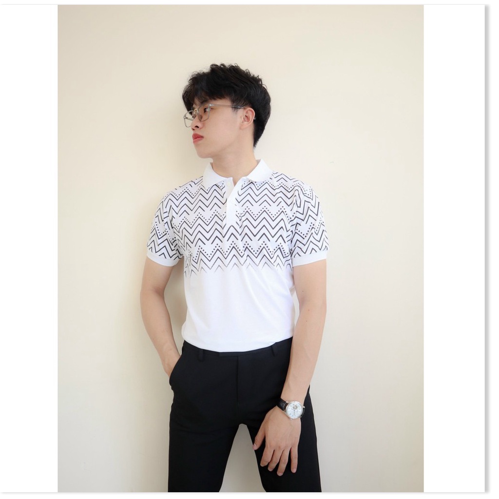 Áo thun cổ trụ ngắn tay phong cách lịch lãm KOKO MI FASHION