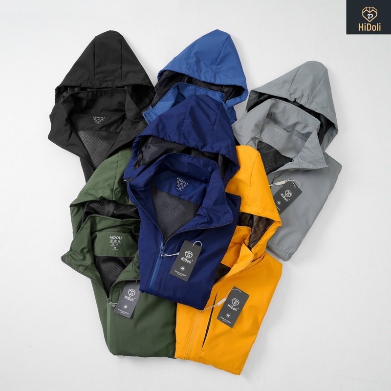 Áo khoác nam 3 khoá 2 Lớp HIDOLI Chống Nước