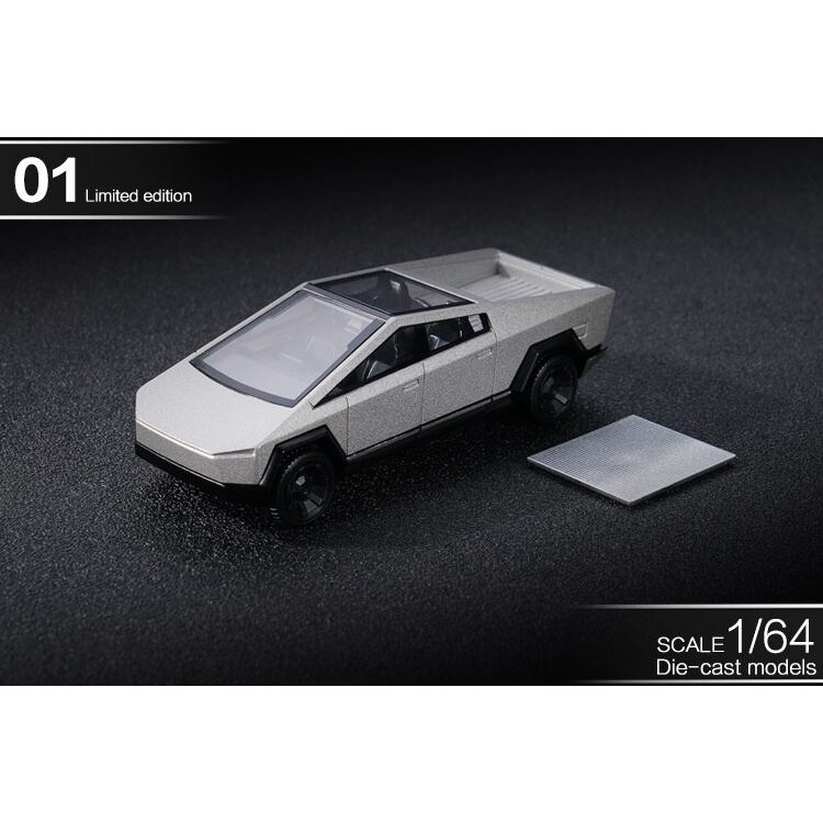 HOT WHEELS Mô hình đồ chơi xe hơi Tesla Cybertruck Lot M 2021