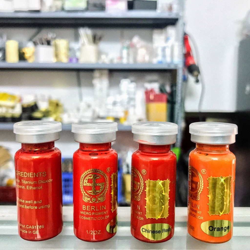 [Chính hãng] mực berlin phun xăm mày môi đủ màu rất tốt | BigBuy360 - bigbuy360.vn