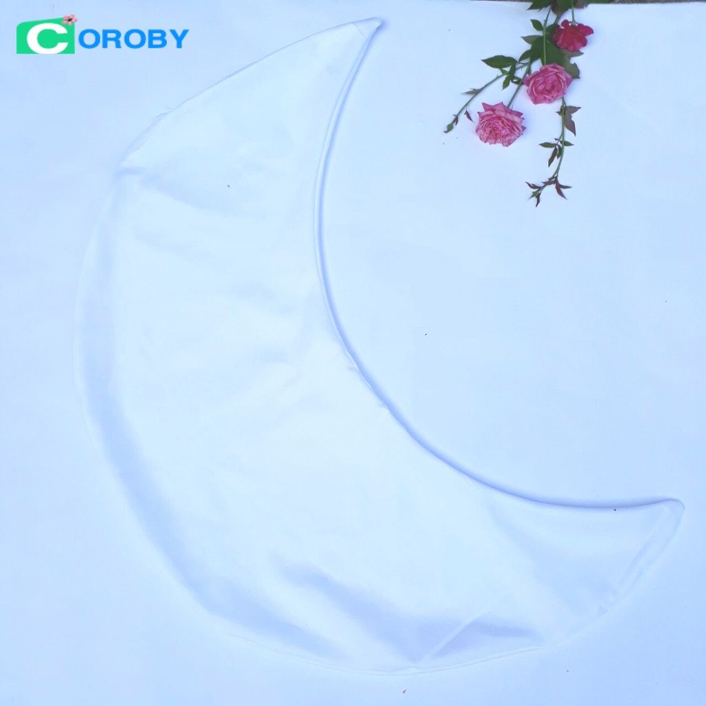 Vỏ gối ôm cho bé chất liệu cotton mềm mịn nhiều mẫu mã gối ôm hình mặt trăng hình trụ giúp bé ngủ ngon sâu giấc