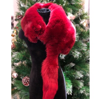 Khăn choàng chồn nguyên con