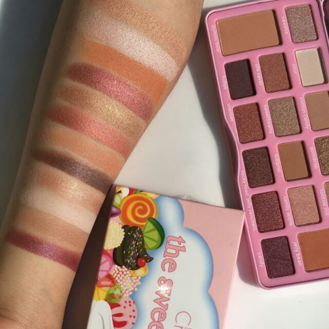 Bảng mắt Sweetest/Sugar Pallete của Beauty Creations nội địa Mỹ