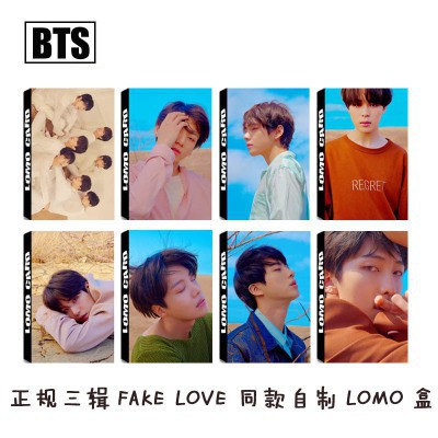 Lomo card bts lomo Jhope bộ ảnh hộp 30 ảnh thẻ hình nhóm nhạc idol Hàn quốc