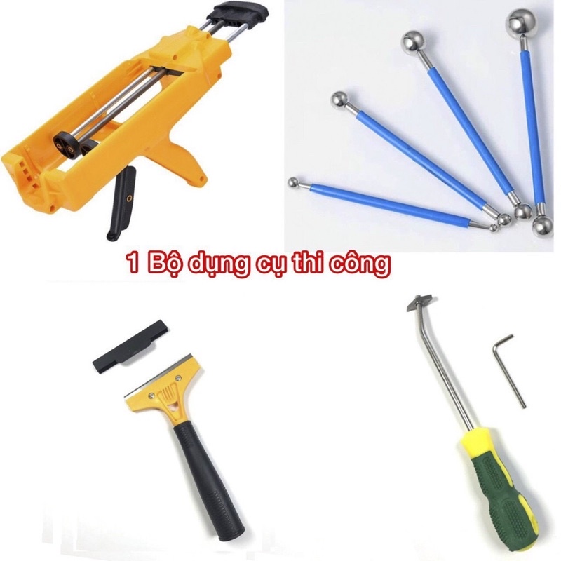 Súng bắn keo chà ron Saveto - súng bắn keo Saveto