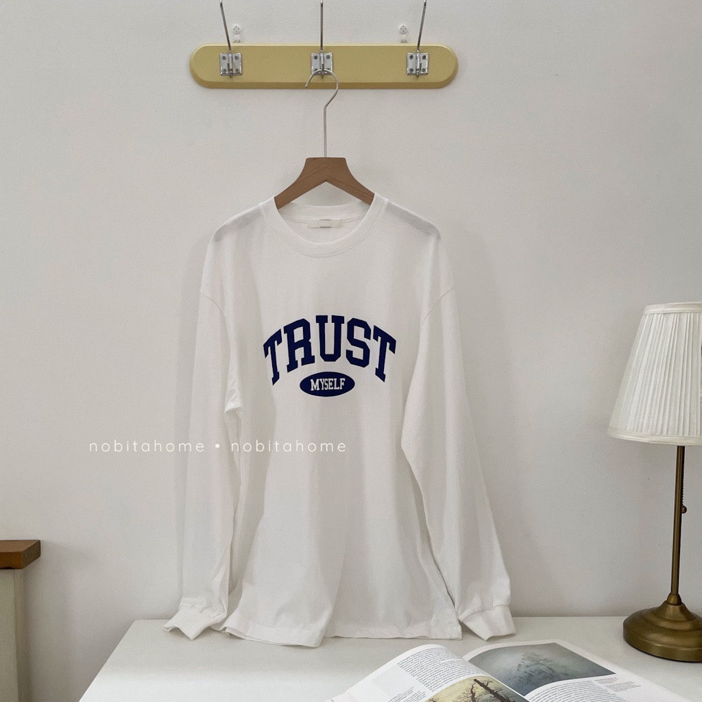 NOBITA HOME - ÁO THUN TAY DÀI FORM RỘNG BRADNINCH