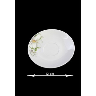 Bộ ấm chén Hàn quốc cao cấp hoa lan trắng