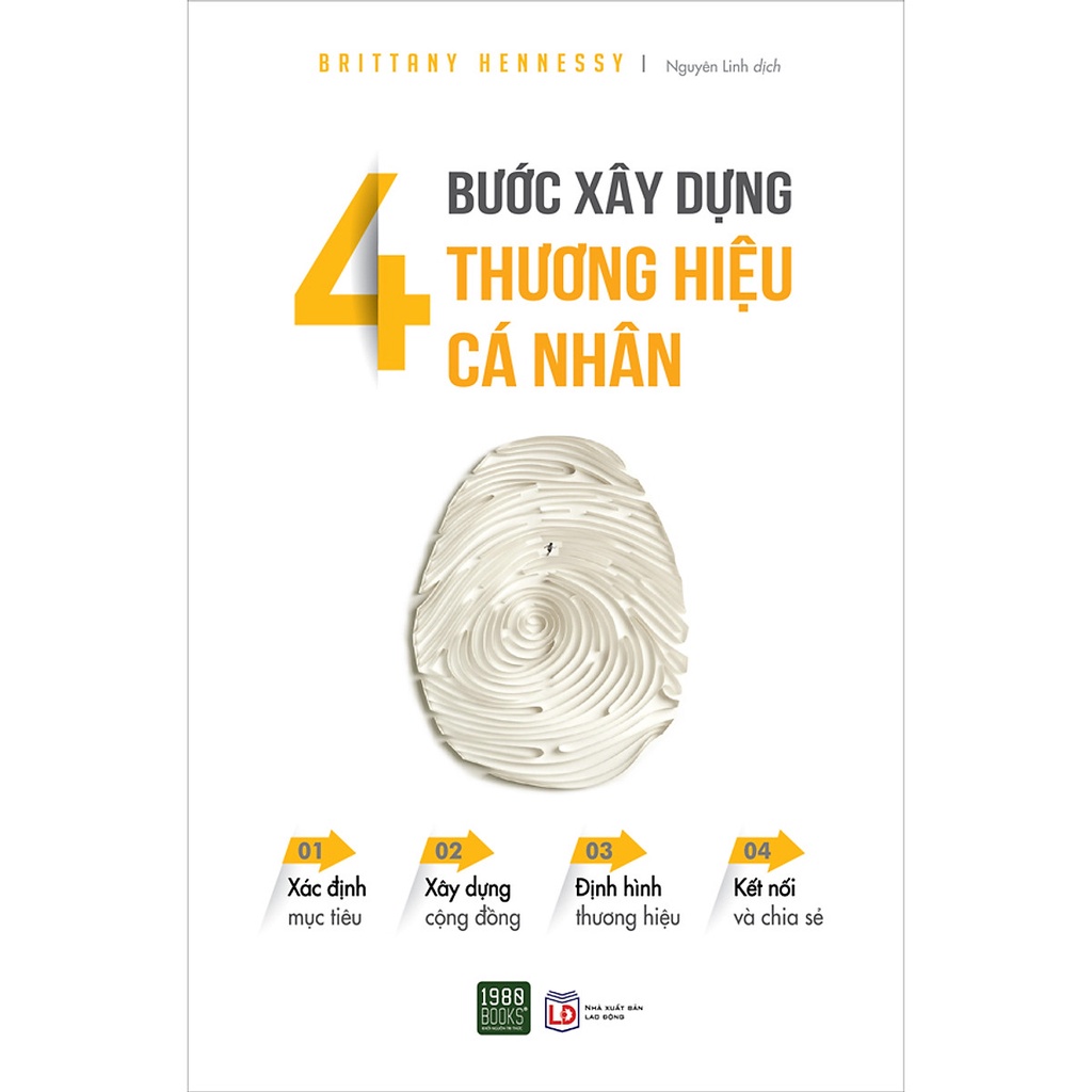 Sách - 4 Bước Xây Dựng Thương Hiệu Cá Nhân