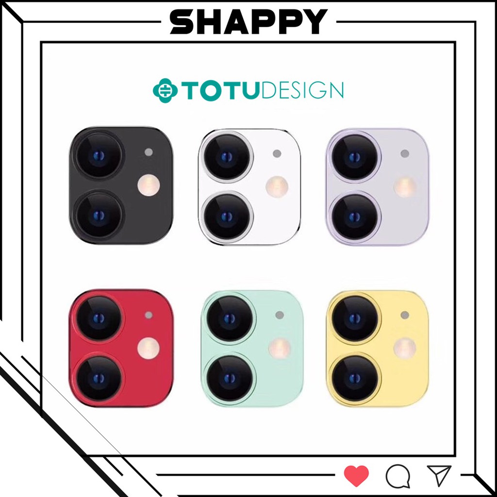 Chụp Camera TOTU IPhone Chính Hãng Nguyên Khối Các Dòng 11/11Pro/Max [Shappy Shop]