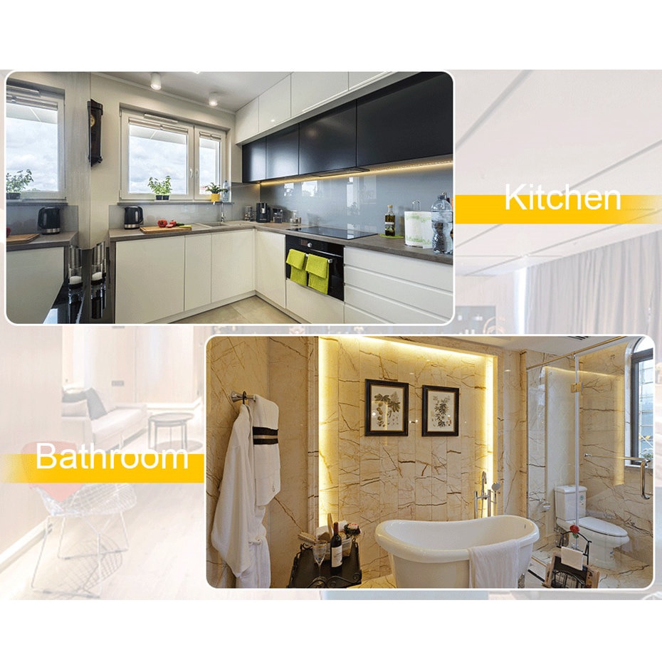 Dây Đèn led 12v 2835 120 Bóng / m 12v ip67 Ánh Sáng Trắng / Xanh Dương / Đỏ Ấm Áp