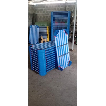 Giường lưới nằm cho các bé 2 thanh inox, lưới thoáng mát⁴