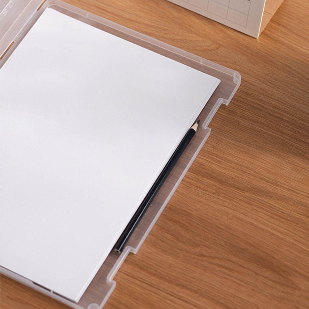 Túi Đựng Tài Liệu Để Bàn Bằng PP Trong Suốt Chống Thấm Nước Tiện Dụng