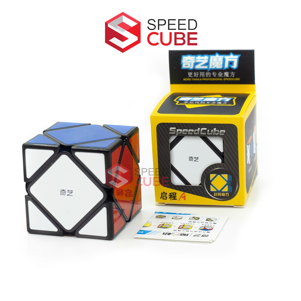 (Bộ sưu tập) Rubik 2x2 3x3 4x4 5x5 Pyraminx Qiyi Viền Đen, Khối lập phương Rubic Chính Hãng Qiyi - Shop Speed Cube