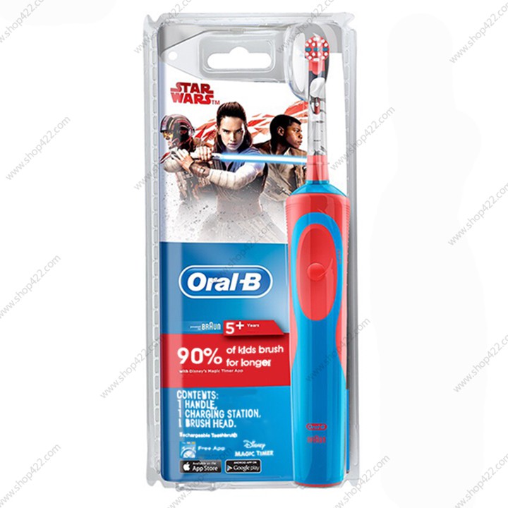 Bàn Chải Đánh Răng Điện Oral-B StarWars Kids
