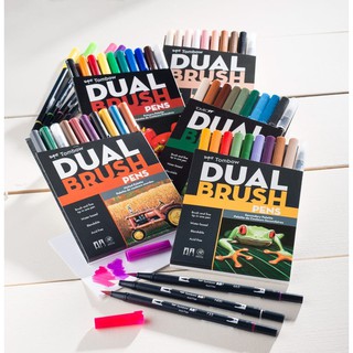 Bộ Bút Tombow ABT Dual Brush Pen 10 màu