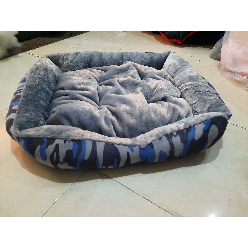 nệm ổ cho chó mèo size 50X60x15cm (m rằn)