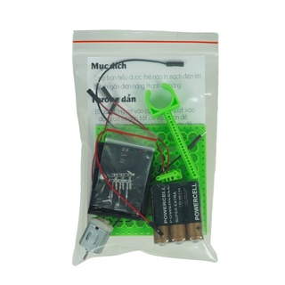 STEM ếch cốm Mô hình quạt điện tự ráp EC-676