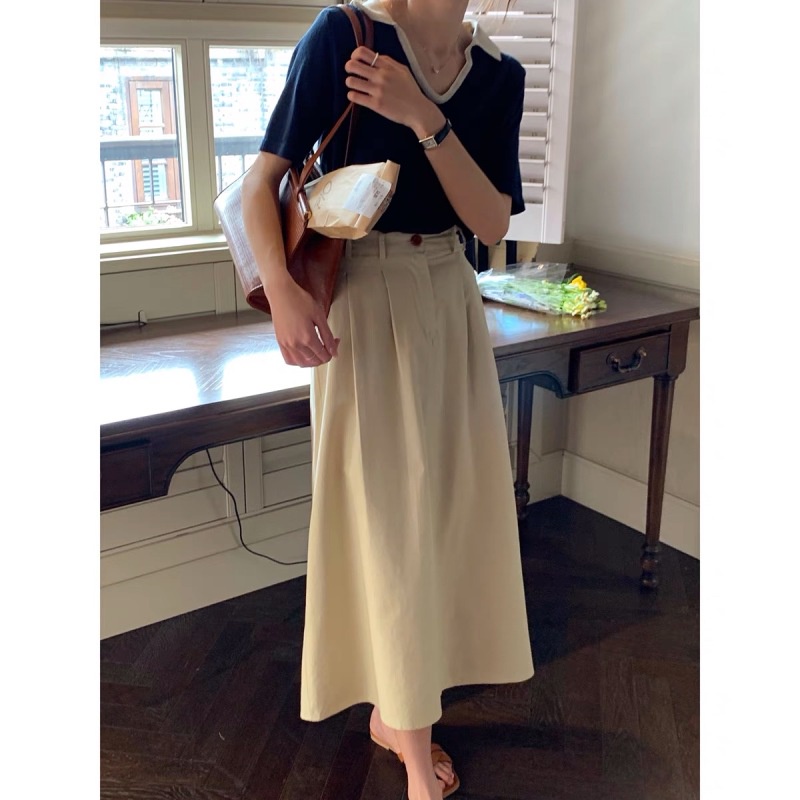 Áo Sweater Tay Ngắn Dáng Rộng Thời Trang Mùa Hè Dễ Phối Đồ Cho Nữ | BigBuy360 - bigbuy360.vn