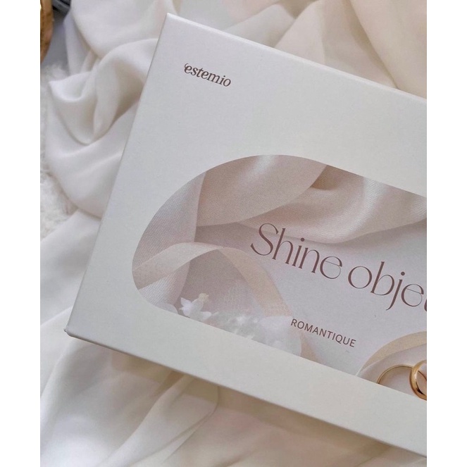 Sơn nhũ Estemio chính hãng Hàn Quốc set Shine Objet