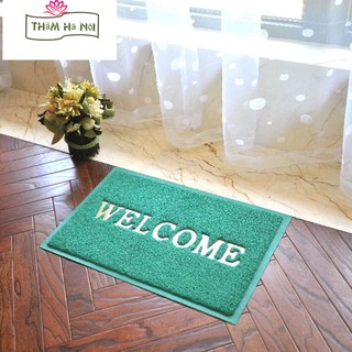 Thảm chùi chân, thảm lau chân welcome 120*180cm