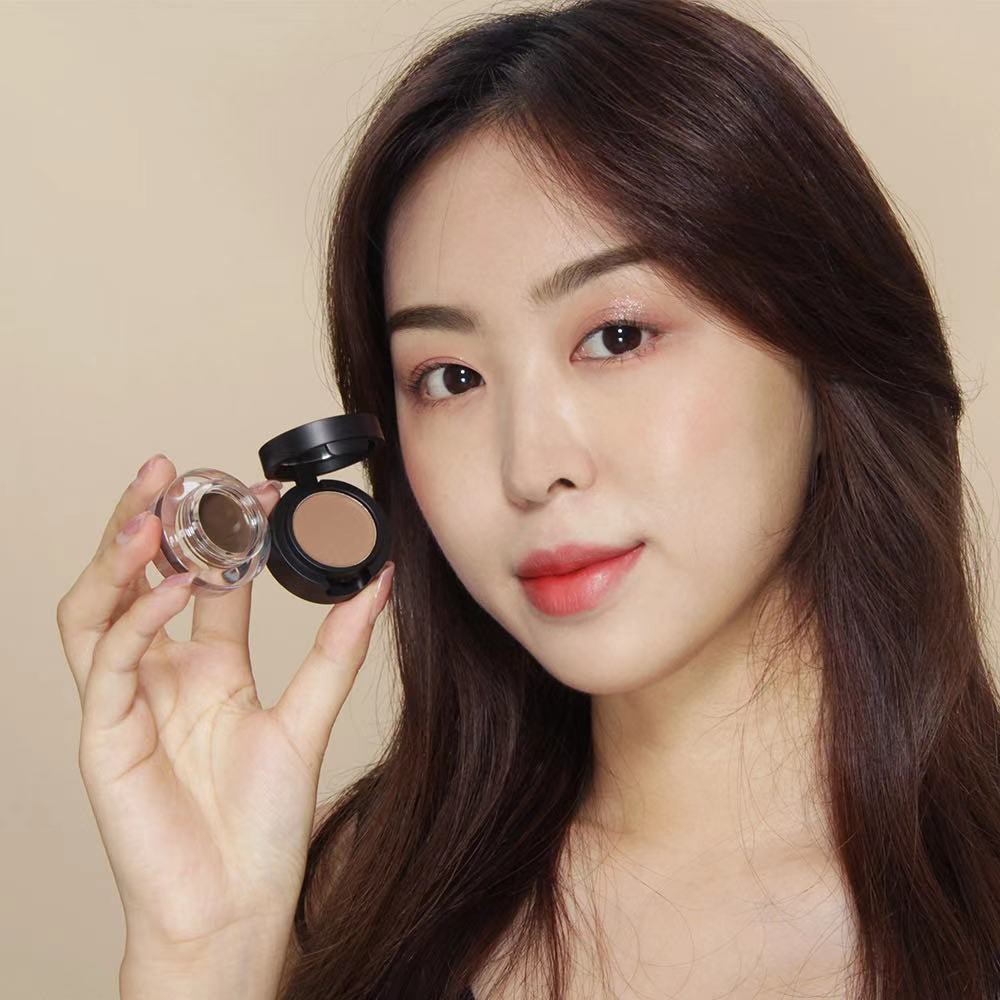 [SANIYE]Phấn Trang Điểm Lông Mày Hai Trong 1 Chống Thấm Nước Và Mồ Hôi Không Dễ Phai Màu