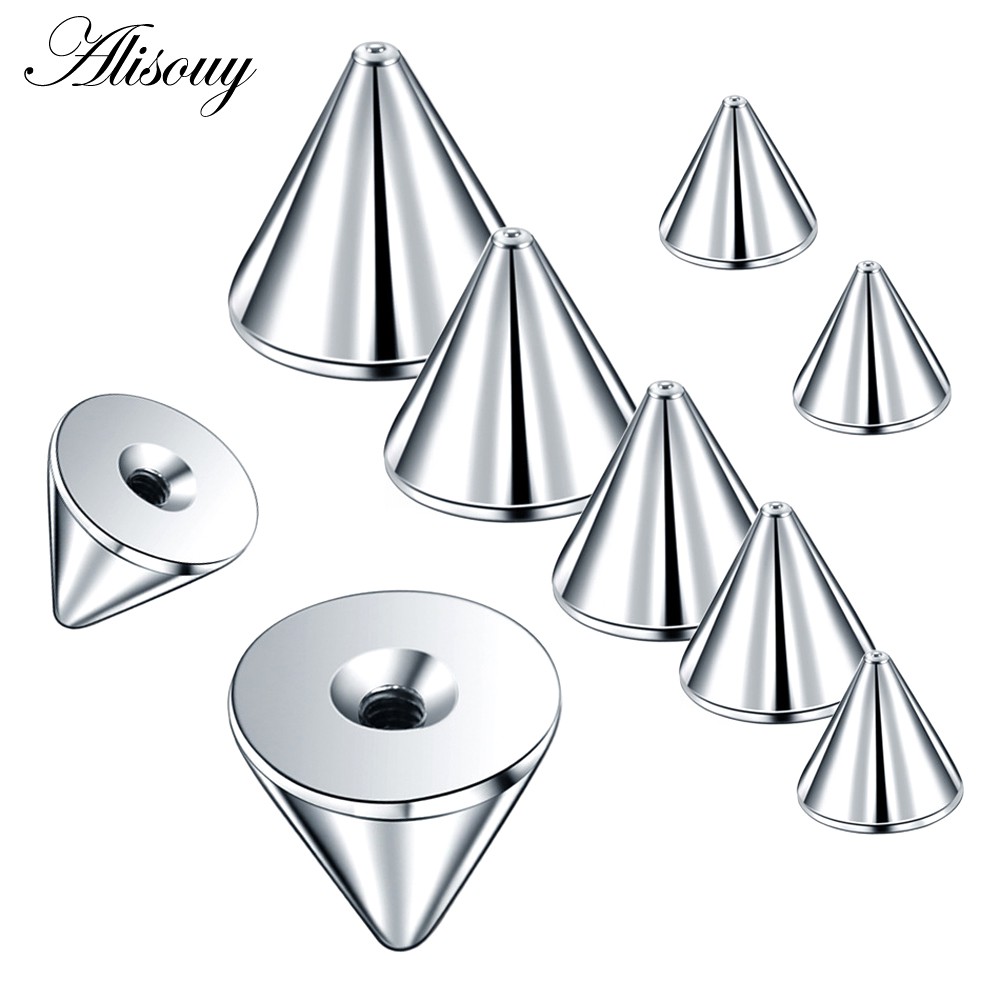 Set 100 Đinh Tán 14G 16G 20G Bằng Thép Không Gỉ Chuyên Dụng Cho Xỏ Khuyên Cơ Thể